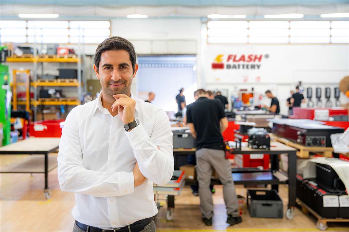 Marco Righi, CEO of Flash Battery
