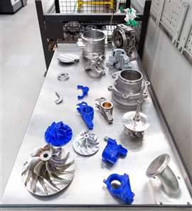 A selection of components produced by the Engineering Prototype division