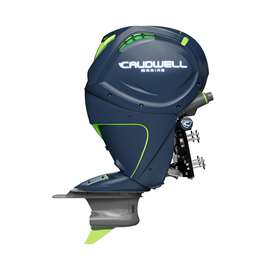Caudwell V6 turbodiesel outboard engine