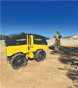 Bomag's BMP 8500 compactor. (Photo: Bomag)