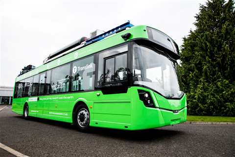 Wrightbus hydrogen fuel cell bus