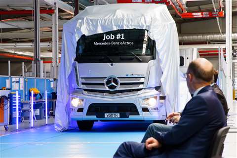 Mercedes-Benz eActros Future Truck Center