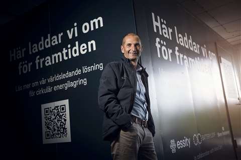 Rasmus Bergström, CEO BatteryLoop