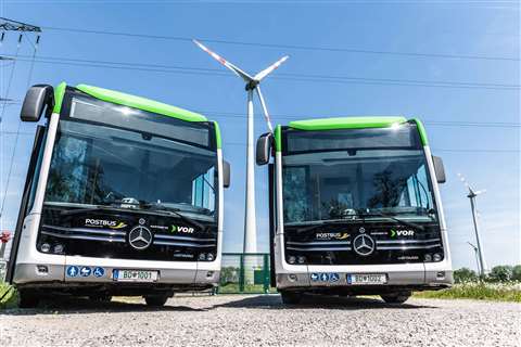 Mercedez-Benz eCitaro electric low-floor solo buses