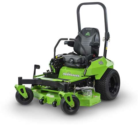 Mean Green electric mower