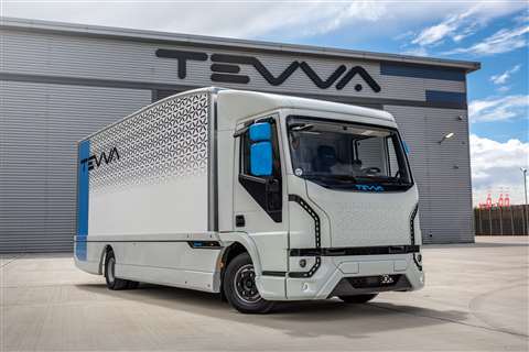 Tevva 7.5t battery-electric truck