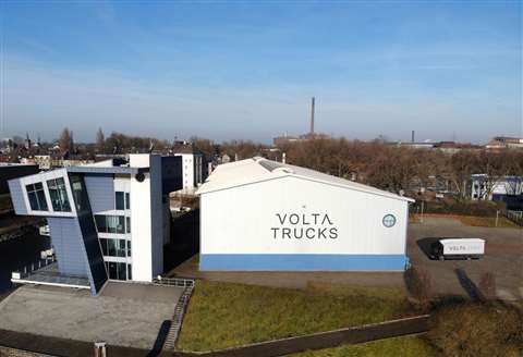 New service hub of Volta Trucksin Germany