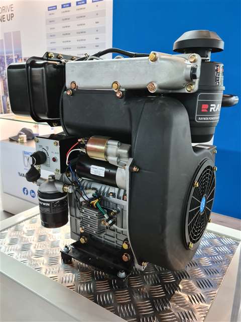 RSAD 292 14 kW force air-cooled Stage 5-compliant engine from Raywin